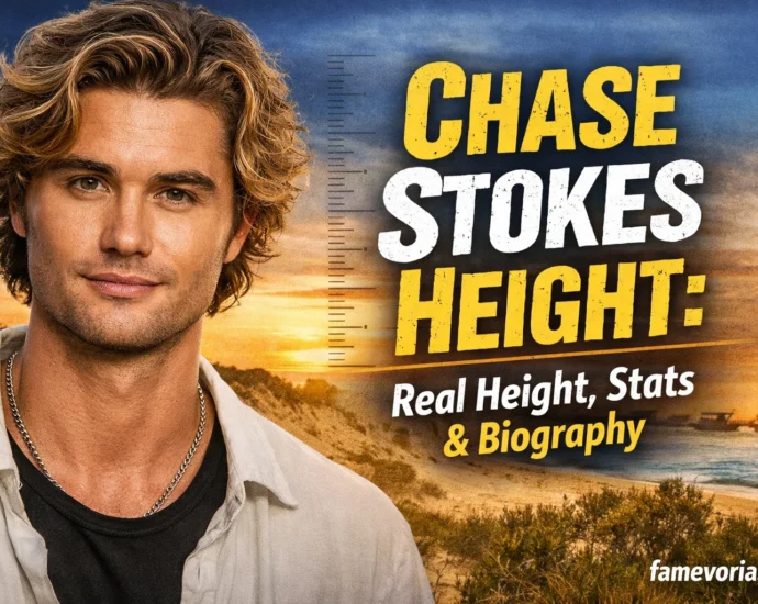 Chase Stokes Height Real Height, Stats, and Biography
