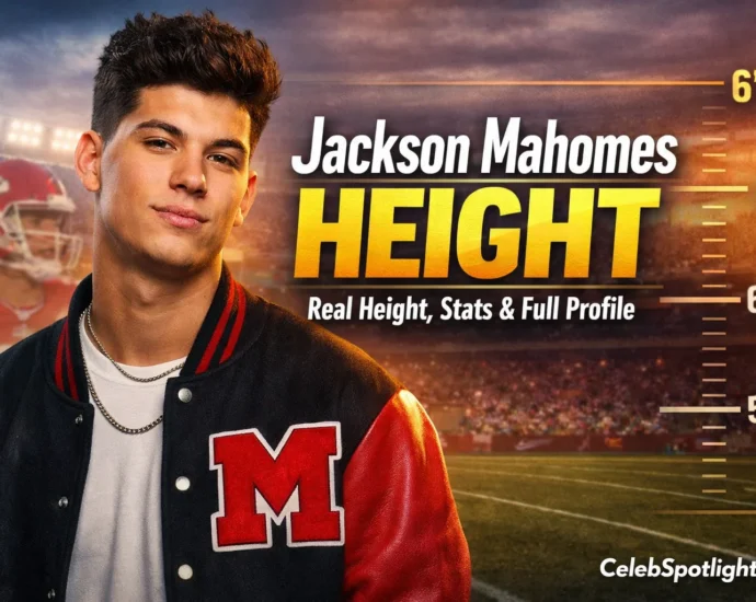 Jackson Mahomes Height Real Height, Stats, and Full Profile