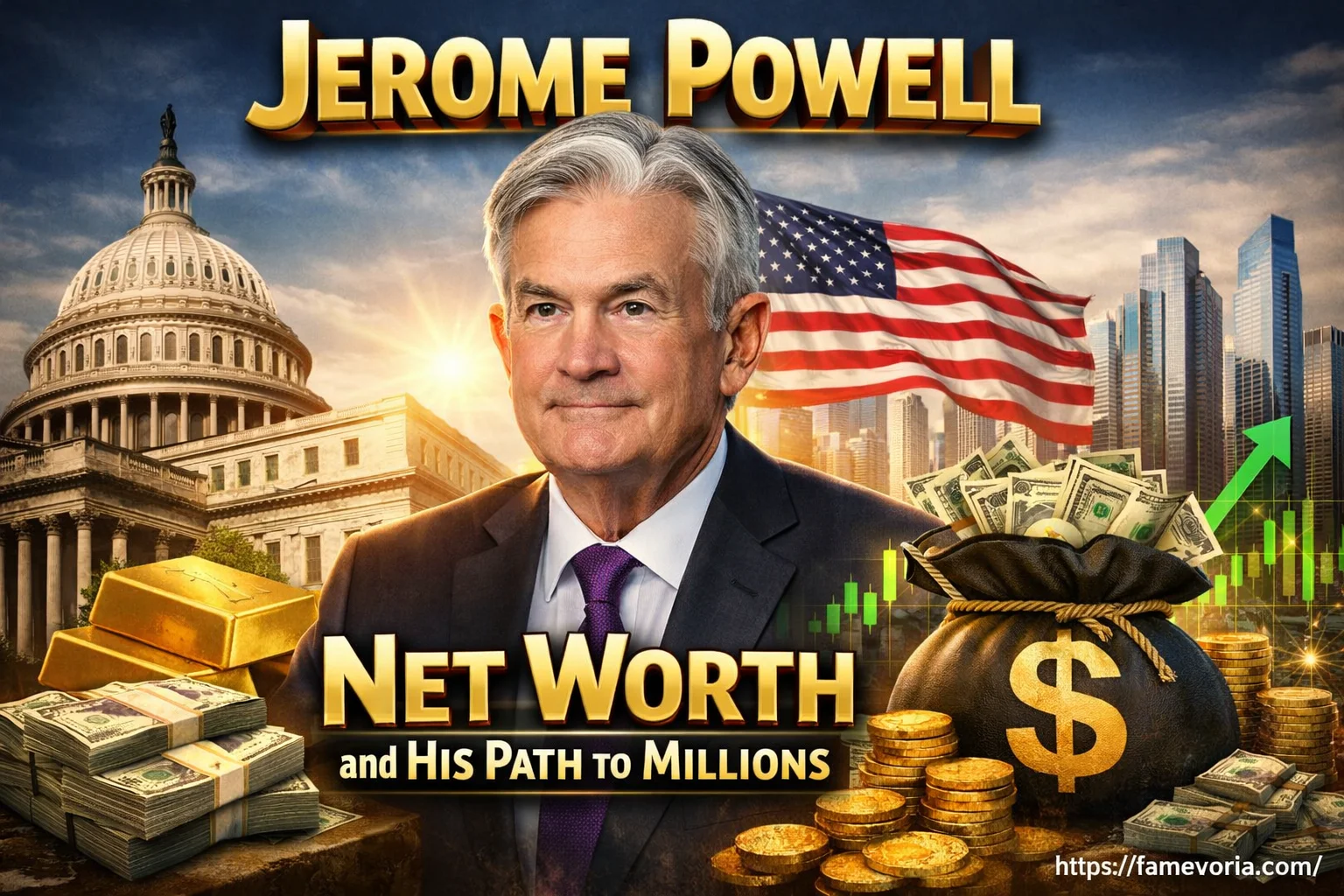 The Untold Story Behind Jerome Powell Net Worth and His Path to Millions